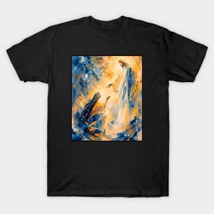 Noli Me Tangere | Touch Me Not | Christian Abstract Art T-Shirt